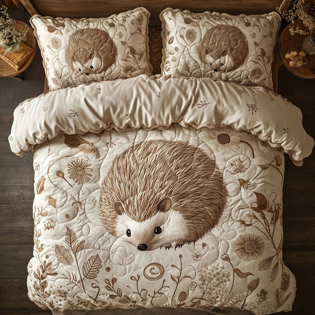 Lovely Hedgehog WU2402038CL Duvet Cover Set