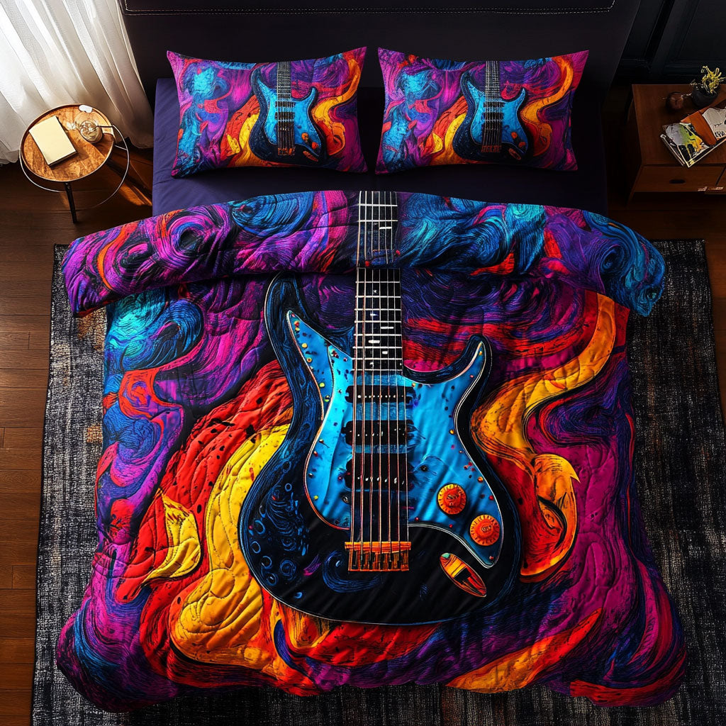 Magical Guitar WU1702055CL Duvet Cover Set