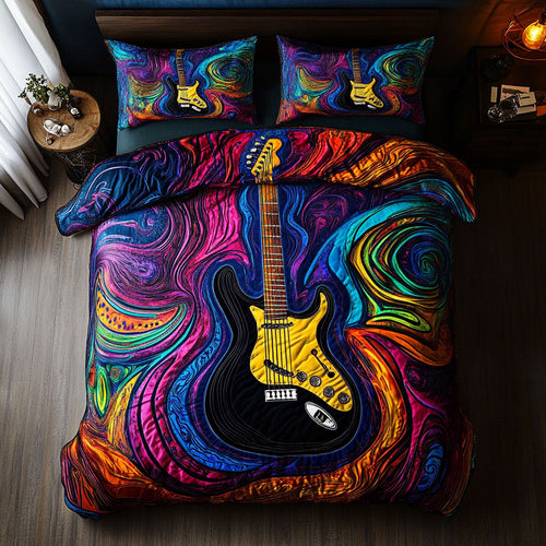 Magical Guitar WU1702057CL Duvet Cover Set