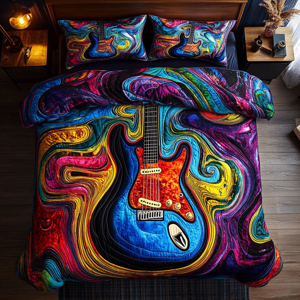 Magical Guitar WU1702058CL Duvet Cover Set