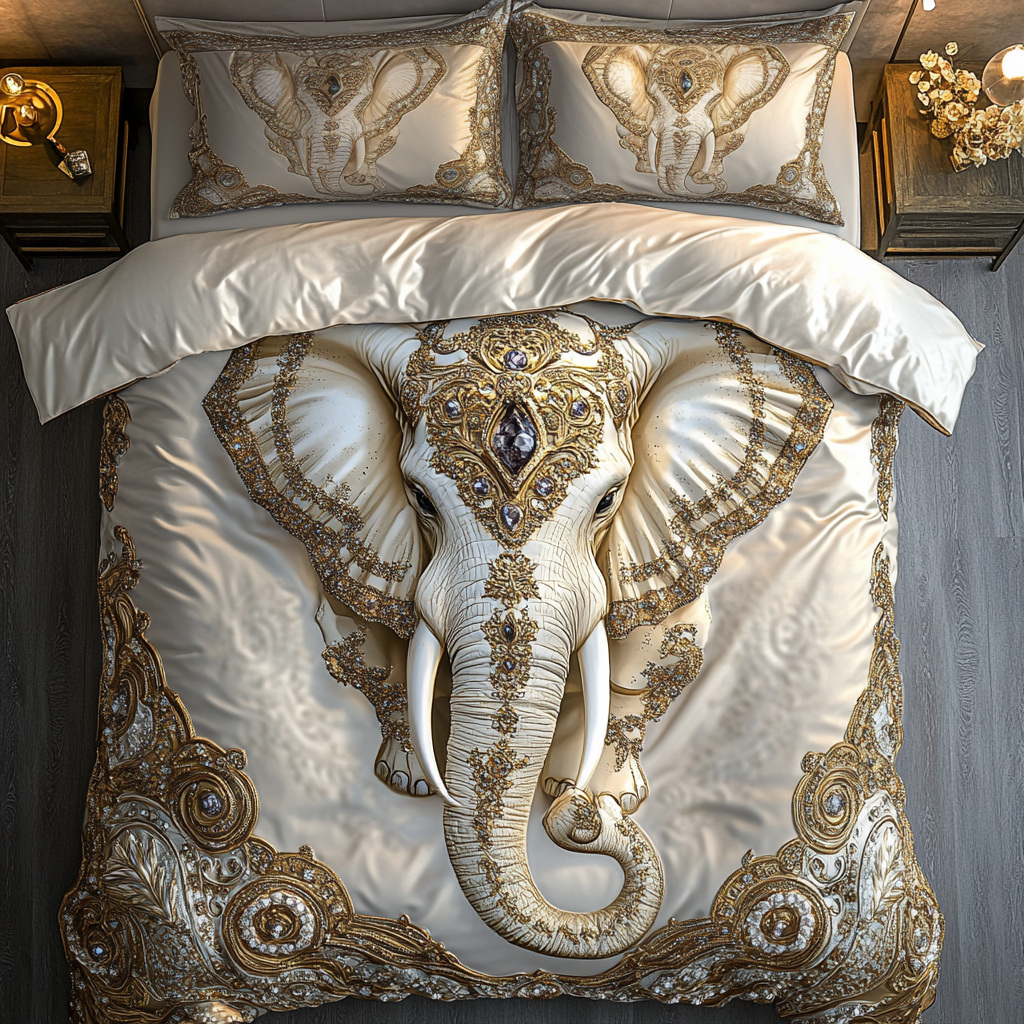 Majestic Elephant WU2101035CL Duvet Cover Set