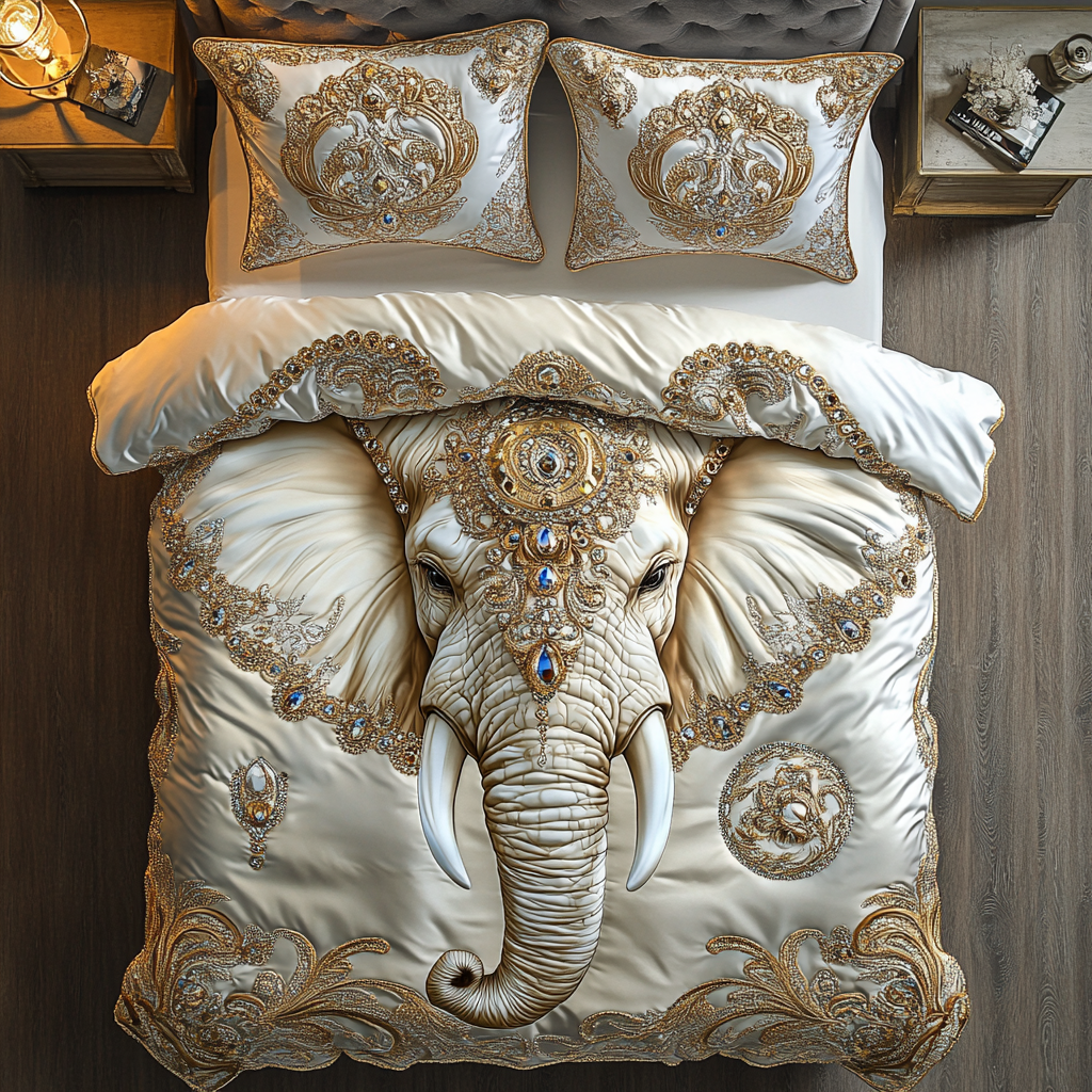 Majestic Elephant WU2101037CL Duvet Cover Set