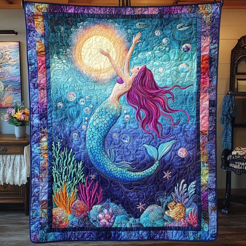 Mellow Mermaid WU0503068CL Quilt