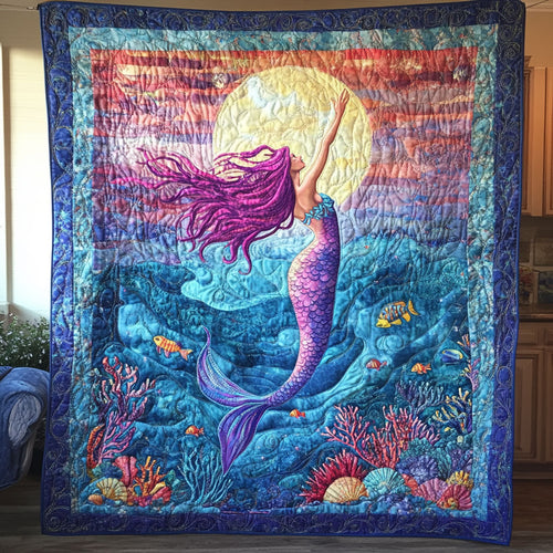 Mellow Mermaid WU0503069CL Quilt