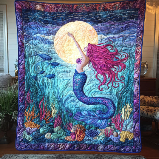 Mermaid Ocean Serenade WU0503020CL Quilt