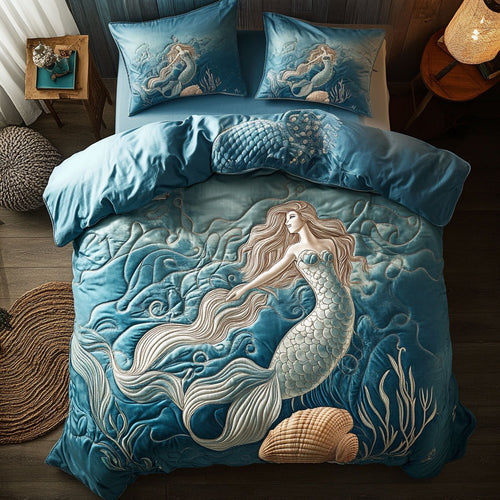 Mermaid Timeless Ocean WU1702068CL Duvet Cover Set