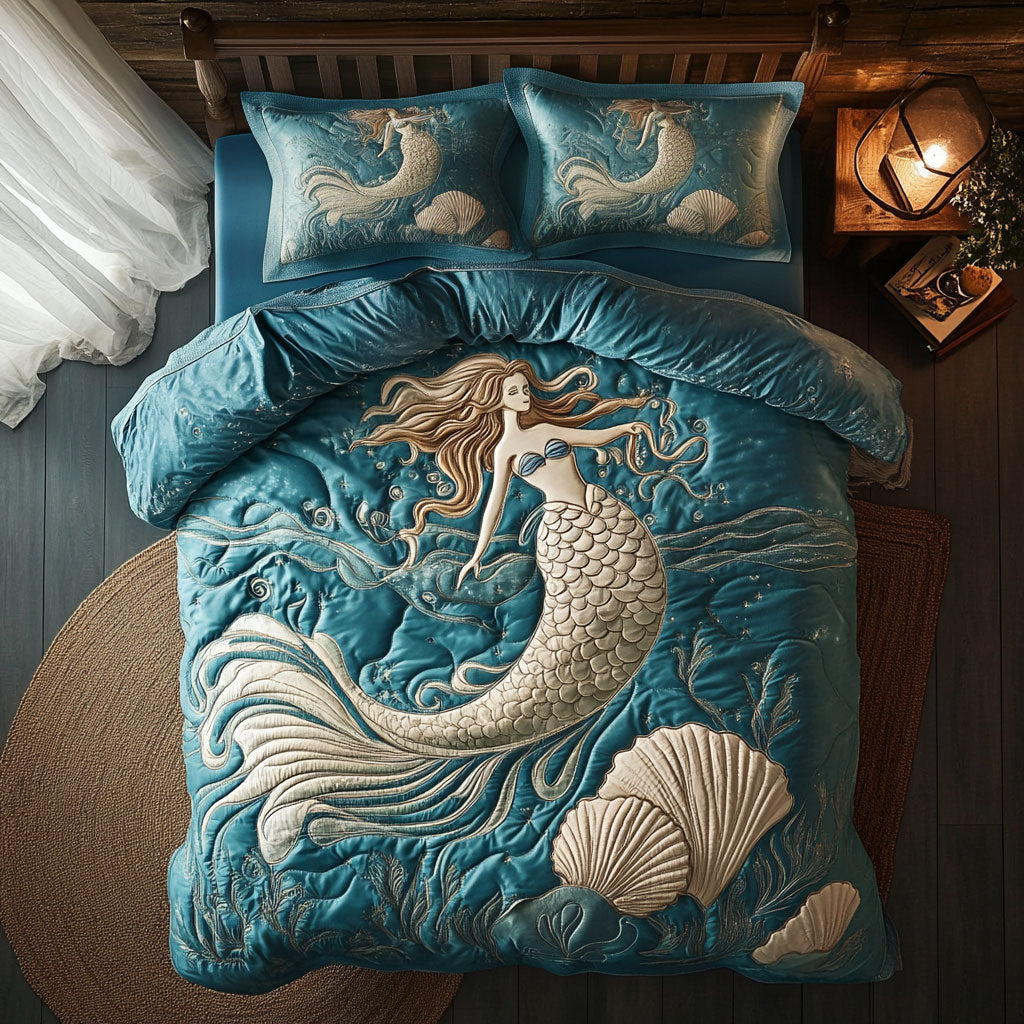 Mermaid Timeless Ocean WU1702069CL Duvet Cover Set