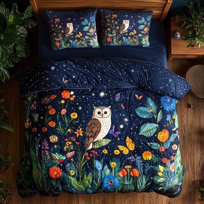 Midnight Owl WU0503040CL Duvet Cover Set