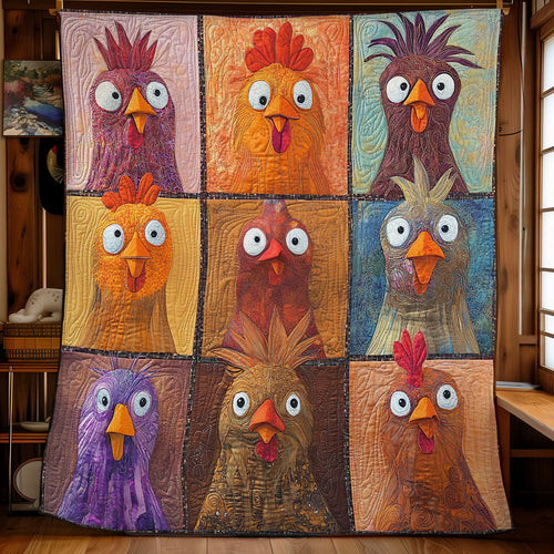 Chicken Gang WU0301054CL Quilt