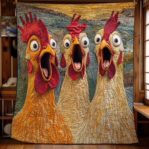 Chicken Squawk WU1302030CL Quilt