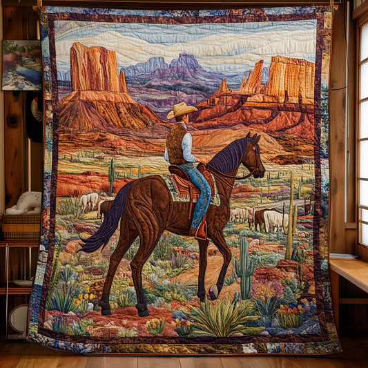 Cowboy Life WU1102066CL Quilt