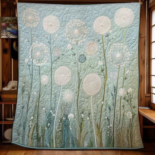 Dandelion Field WU0101042CL Quilt