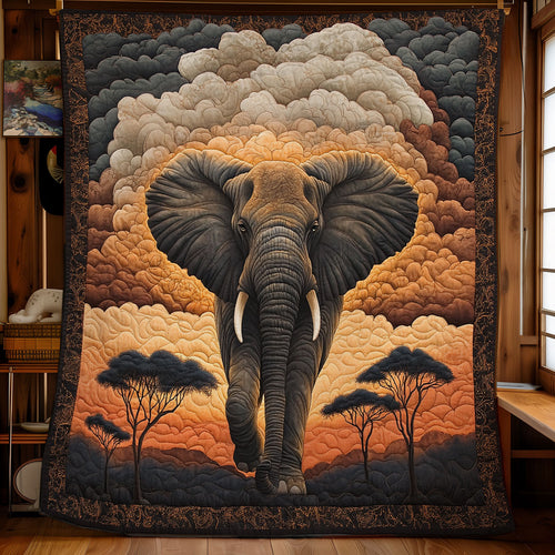 Elephant Savanna Dreams WU1303076CL Quilt