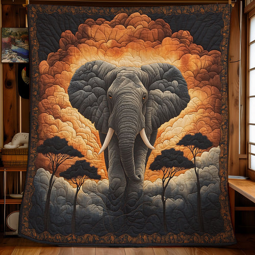 Elephant Savanna Dreams WU1303078CL Quilt