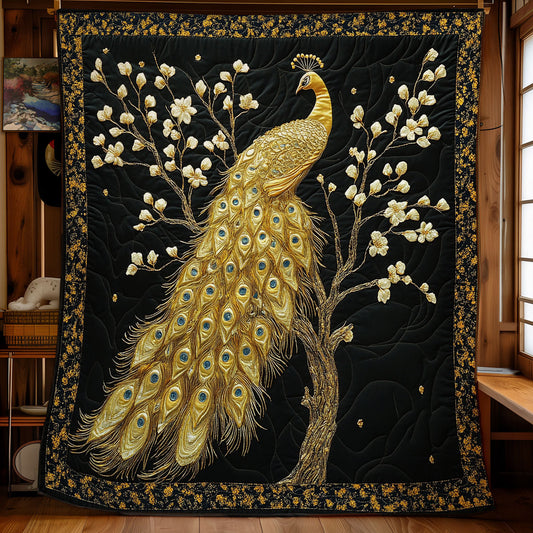 Ethereal Peacock Majesty WU1303066CL Quilt