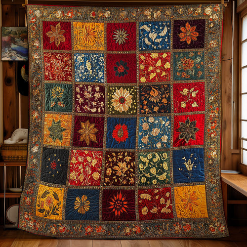 Floral Tapestry WU1803046CL Quilt