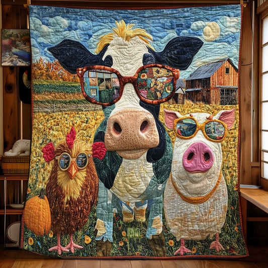 Happy Farm WU0301058CL Quilt