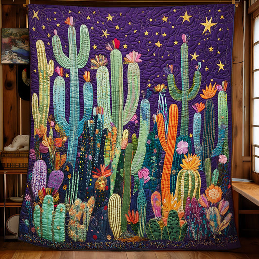 Lovely Cacti WU0602036CL Quilt