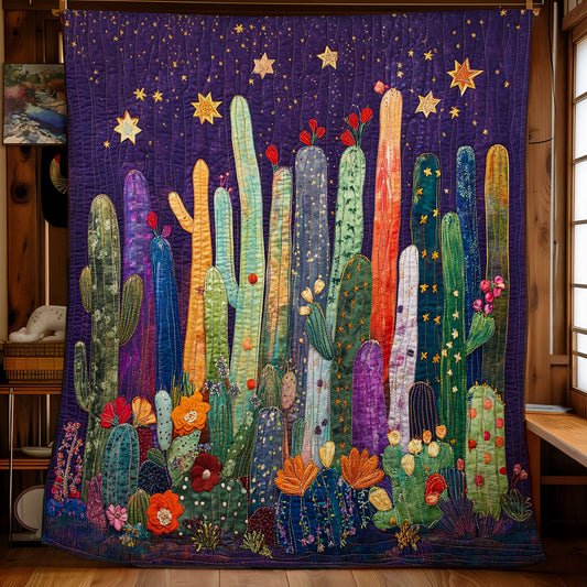 Lovely Cacti WU0602039CL Quilt