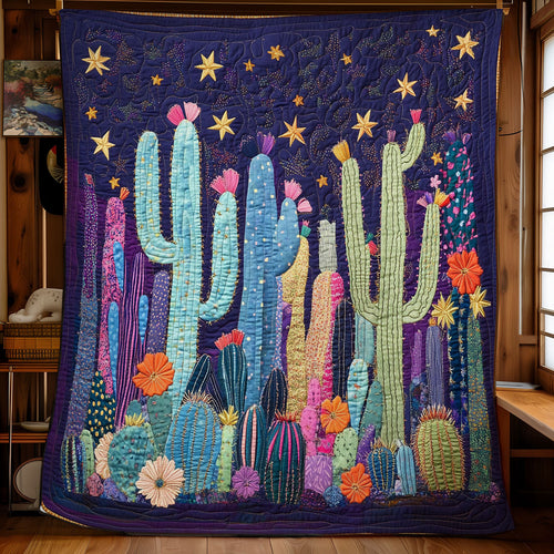 Lovely Cacti WU0602081CL Quilt