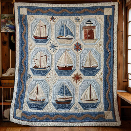 Ocean Maritime Life WU1303118CL Quilt