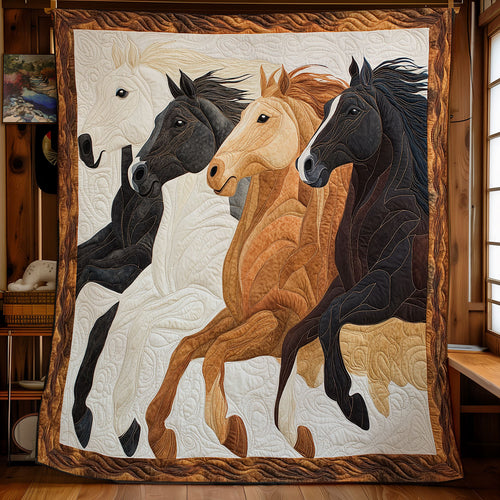 Racing Horse WU0502061CL Quilt