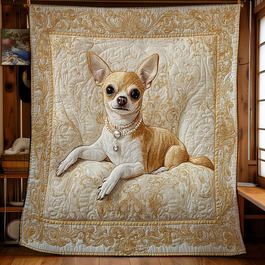 Royal Chihuahua WU0502036CL Quilt