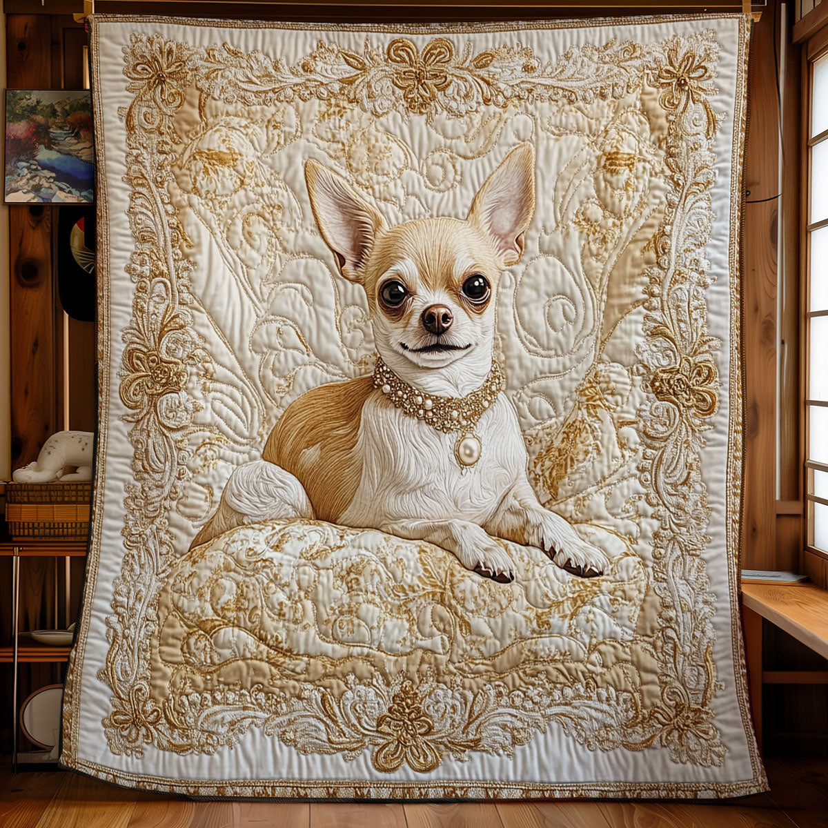 Royal Chihuahua WU0502038CL Quilt