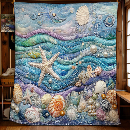 Sparkle Starfish WU1102016CL Quilt
