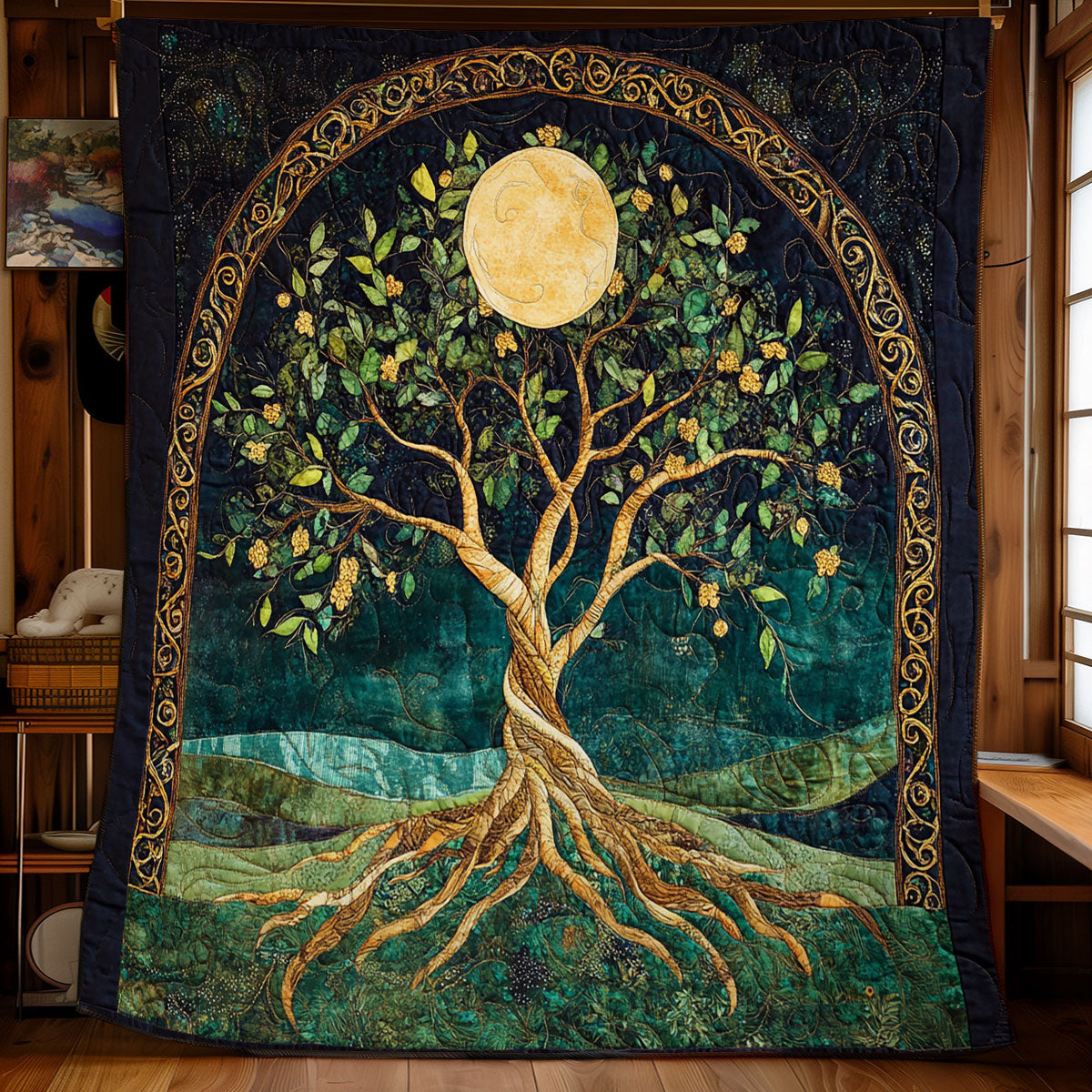 Tree Of Life WU0802005CL Quilt