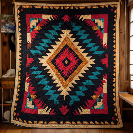 Vibrant Mandala WU2001085CL Quilt