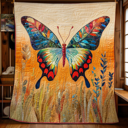 Vintage Butterfly WU2301025CL Quilt