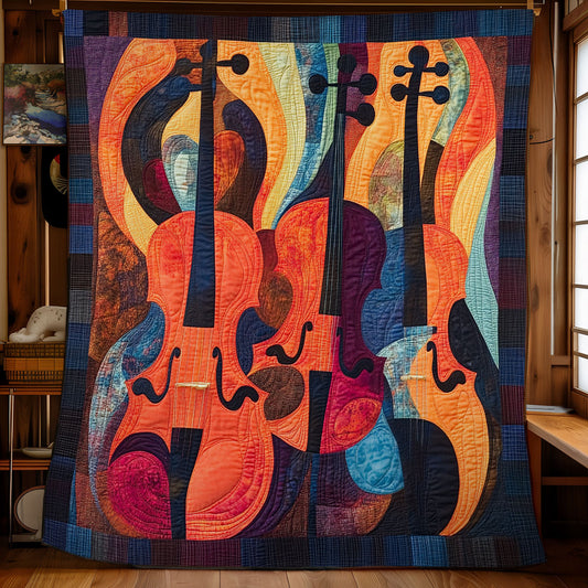 Violin Music Is My Life WU0602046CL Quilt