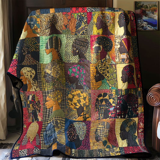 African Queens Of The Sun WU1803059CL Quilt