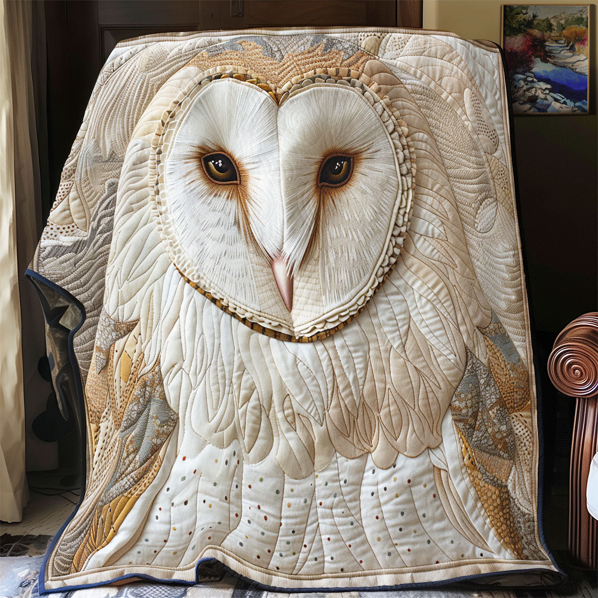 Barn Owl WU0201018CL Quilt