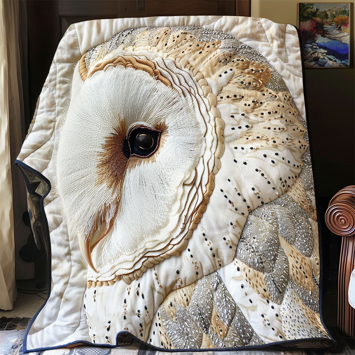 Barn Owl WU0201038CL Quilt