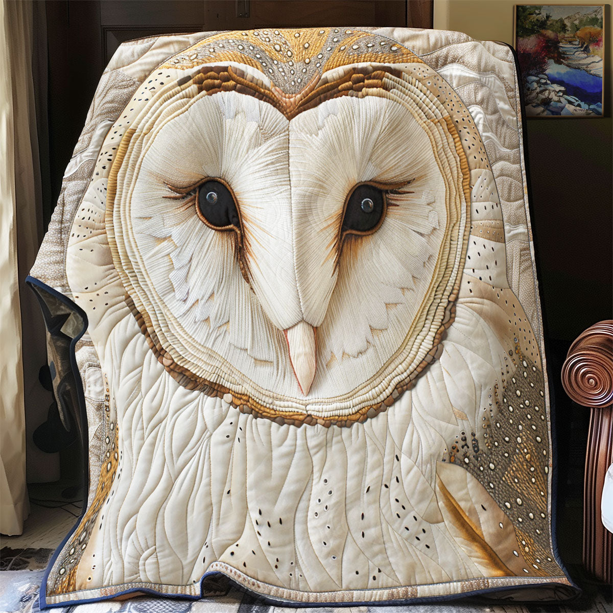 Barn Owl WU0201039CL Quilt