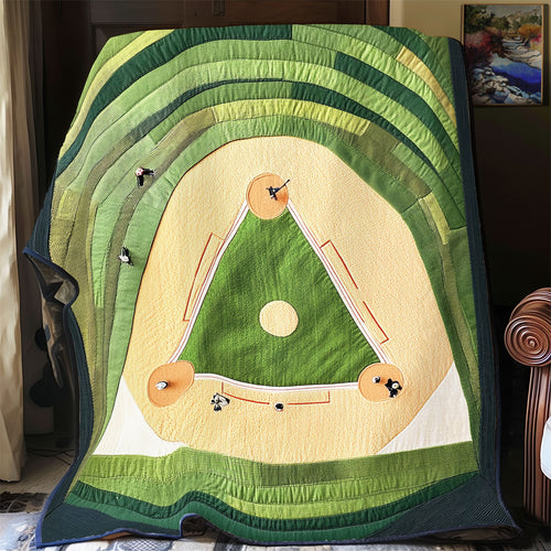 Baseball Field WU1501002CL Quilt