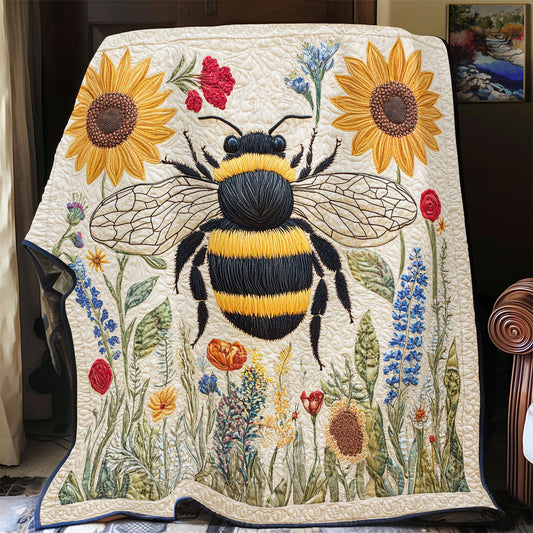 Bee Dance Of Honey WU1203062CL Quilt