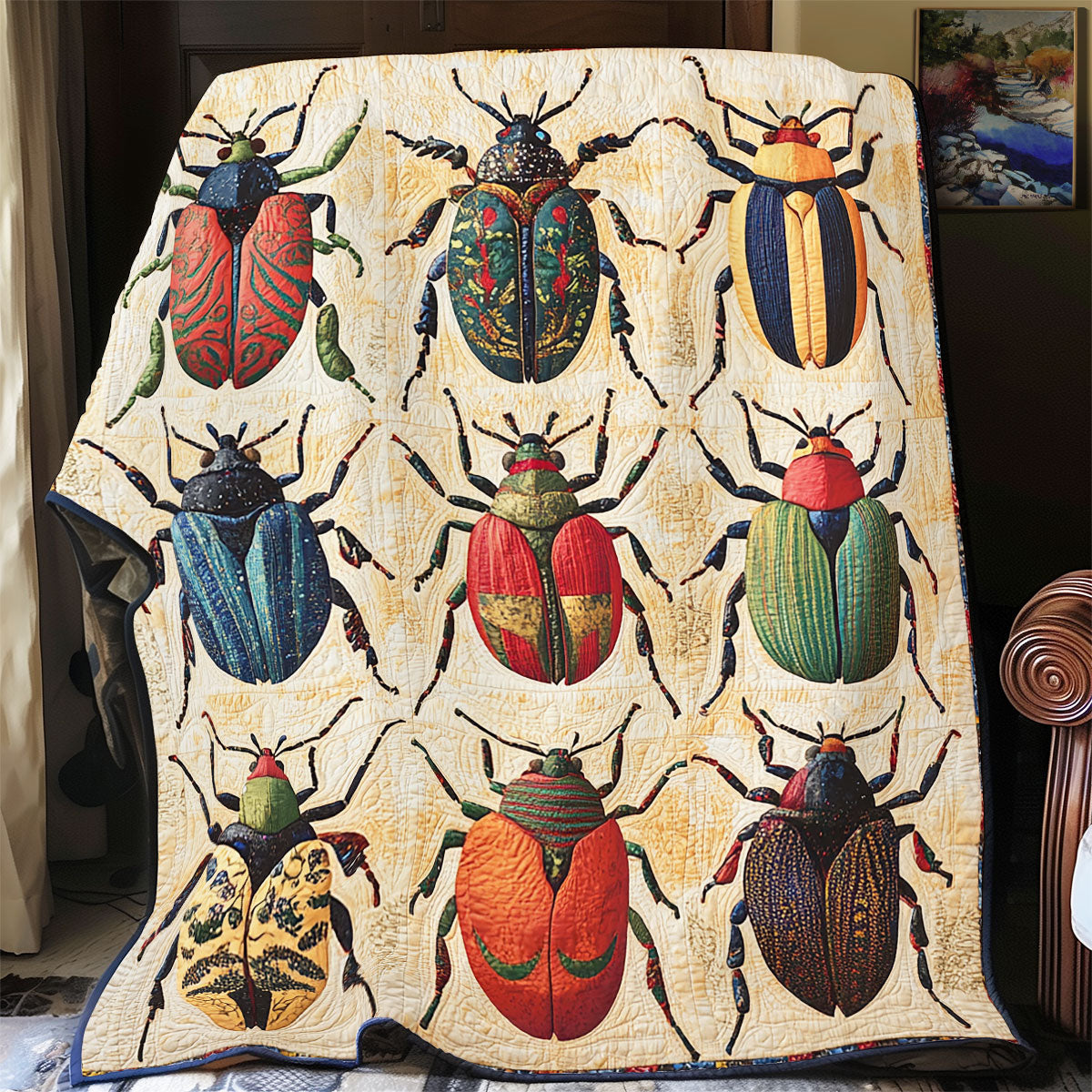 Beetles WU0701003CL Quilt