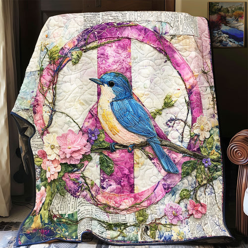 Bluebird Spring Time WU1002023CL Quilt