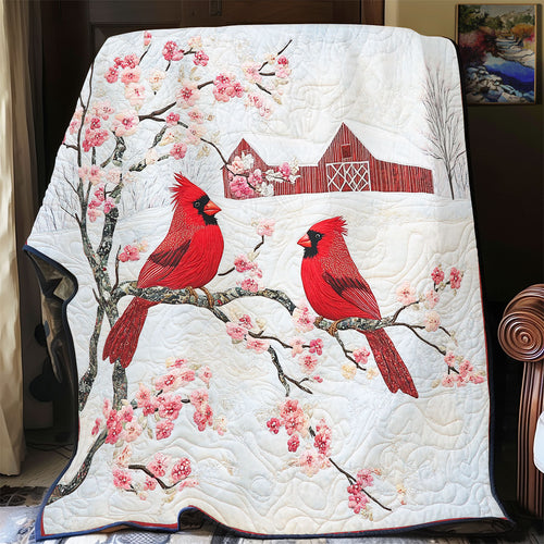 Cardinal Together Forever WU1002033CL Quilt