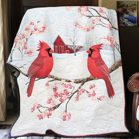 Cardinal Together Forever WU1002035CL Quilt