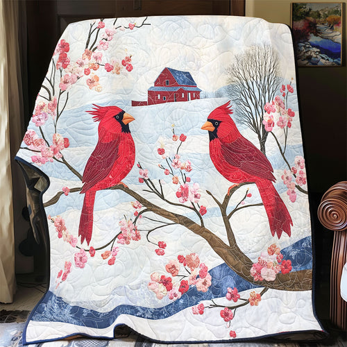 Cardinal Together Forever WU1002041CL Quilt