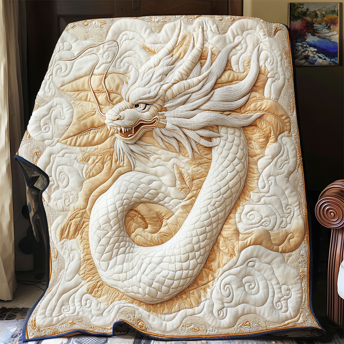 Celestial Dragon WU1601068CL Quilt