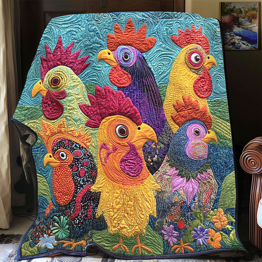 Chicken Gang WU0301033CL Quilt