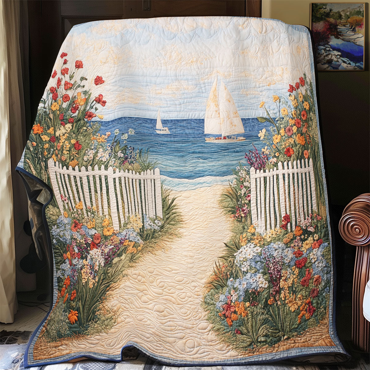 Coastal Garden WU1801065CL Quilt