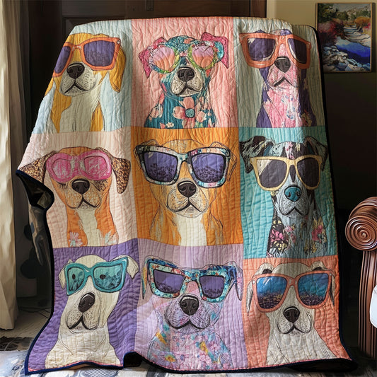 Cool Dog Gang WU1803067CL Quilt