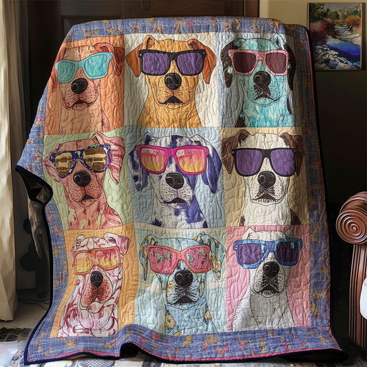 Cool Dog Gang WU1803070CL Quilt