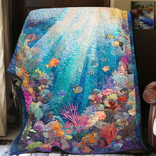 Coral Maritime Life WU1303095CL Quilt